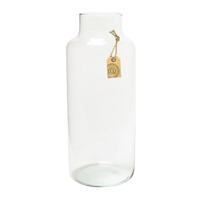 <h4>Glas Eco vaas Gigi d08.5/14*35cm</h4>