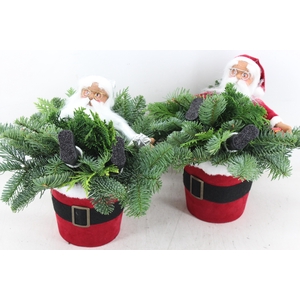 arr5 Kerst PL - Sitting santa pot