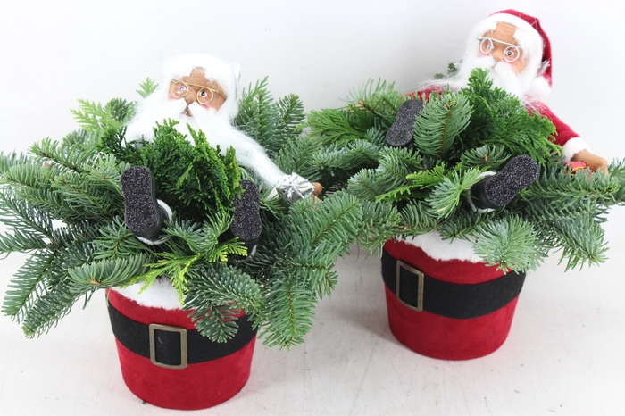 <h4>arr5 Kerst PL - Sitting santa pot</h4>