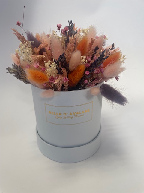 Box white d12cm provence