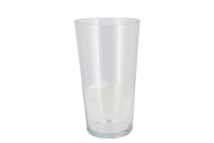 <h4>Glass Vase Konisch 25x14cm</h4>