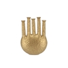 Inga Jahra Gold Vase Oval Tube 28x12x39cm