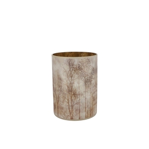 Ruby Brown T-light Forest 9x10cm