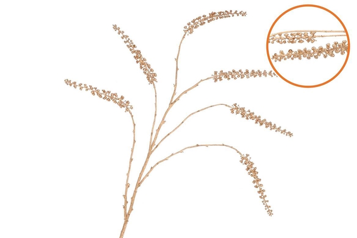 <h4>Silk Berry Cluster Gold 112cm Nm</h4>