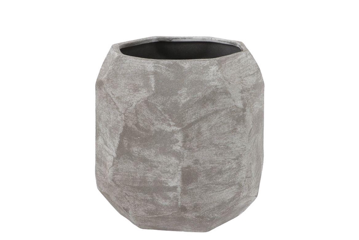 <h4>Sintra Grey Pot 27x27x28cm Nm</h4>