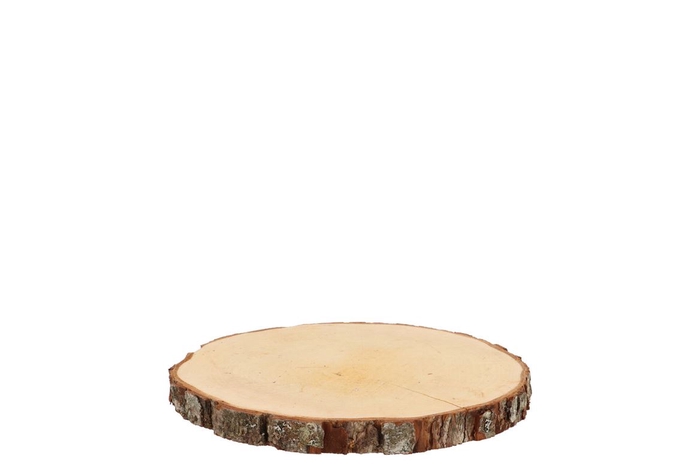 Nature Oak Slice Round D10-14cm X 2cm