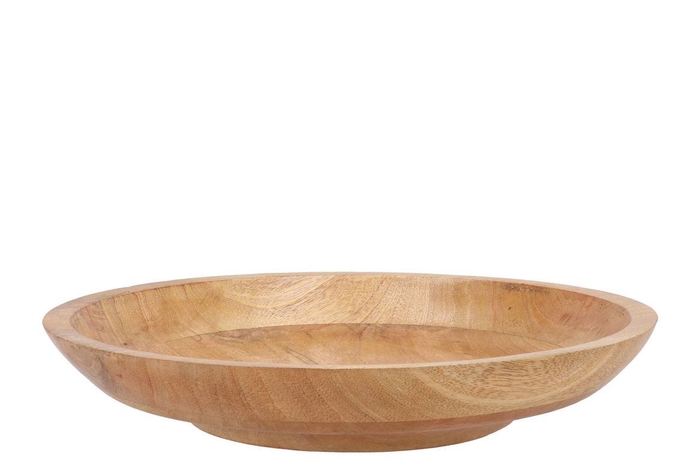 <h4>Mumbai Wooden Bowl 40x7cm</h4>
