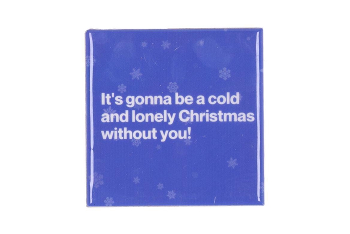 Tile Cold And Lonely Christmas 10x10x1cm Nm