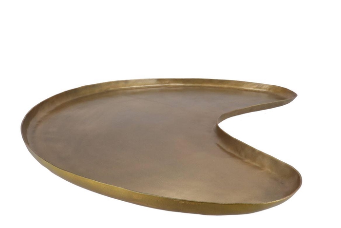 <h4>Hawley Antique Gold Organic Metal 67x38cm</h4>