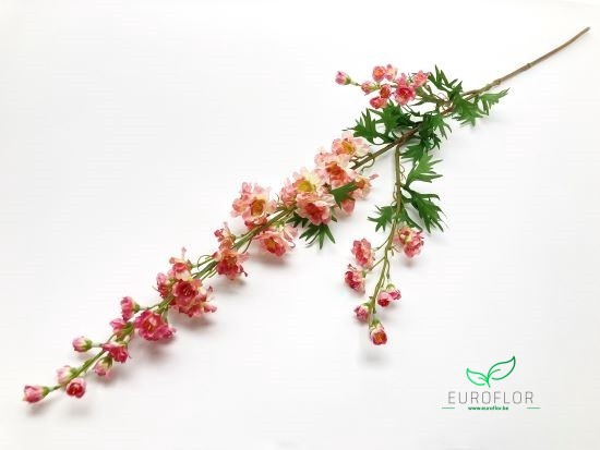 SILK FLOWERS - DELPHINIUM PEACH