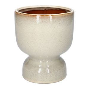 DF03-741293047 - Pot Riah d14xh16.5 beige