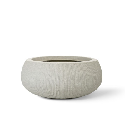 <h4>VASO RELEVO OVAL 23 CIMENTO</h4>