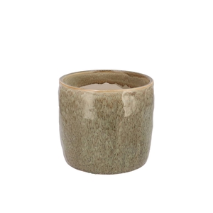 Iron Stone Sand Glazed Pot 9x8cm