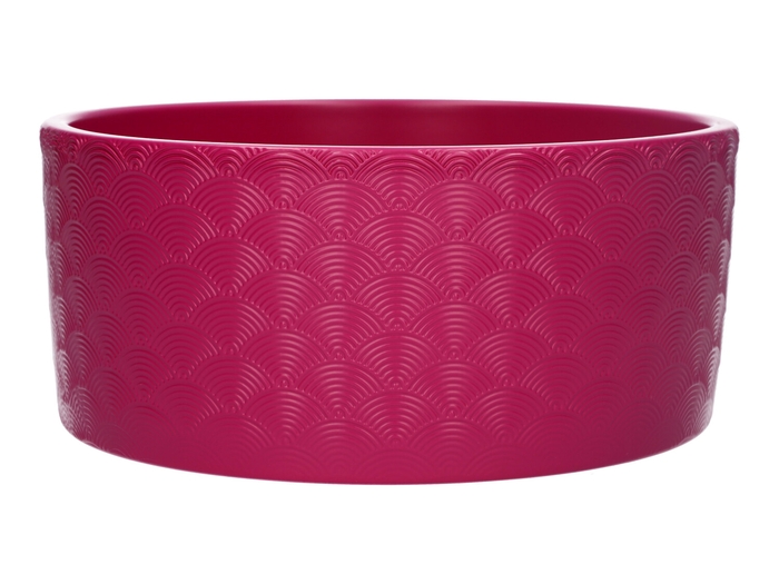 DF03-884725700 - Planter Napoli d18.5xh9 fuchsia