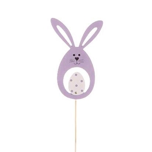 Promo Bijsteker 50cm konijn+ei 9cm