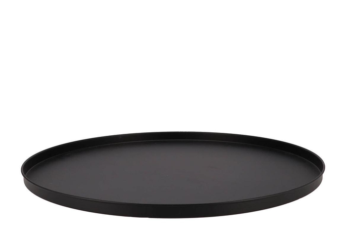 <h4>Coaster Wild Black Tray Metal 56x2cm</h4>