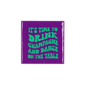 Tile It's Time To Drink 10x10x1cm Nm