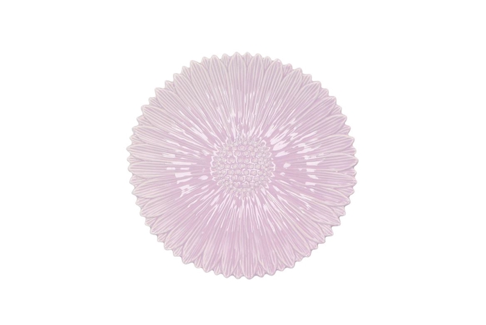 Bloom Daisy Plate Lilac 17x17x4cm