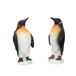 Decoration Deco pinguin king 9*8*21cm