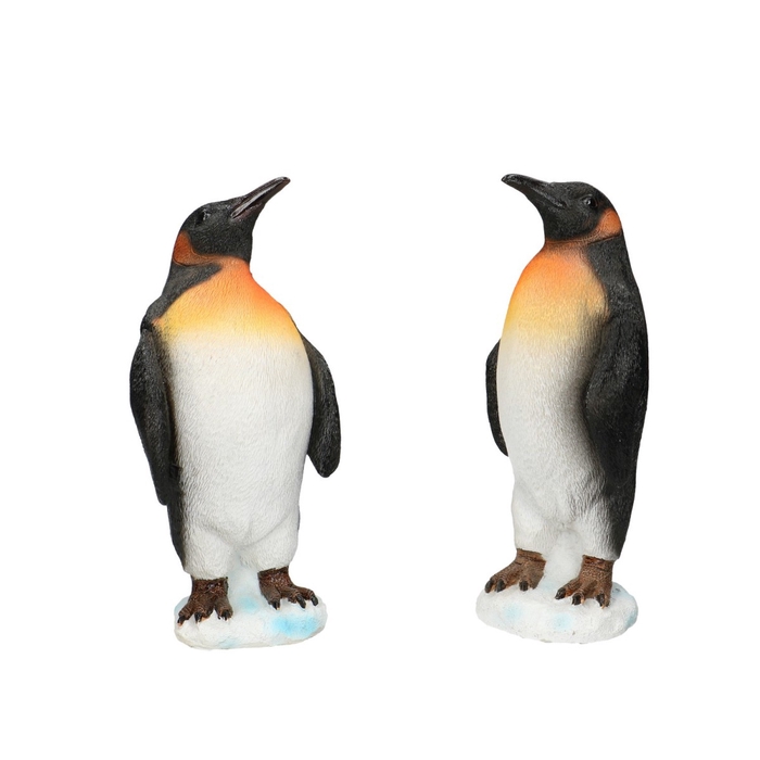 <h4>Decoratie Deco pinguin koning 9*8*21cm</h4>