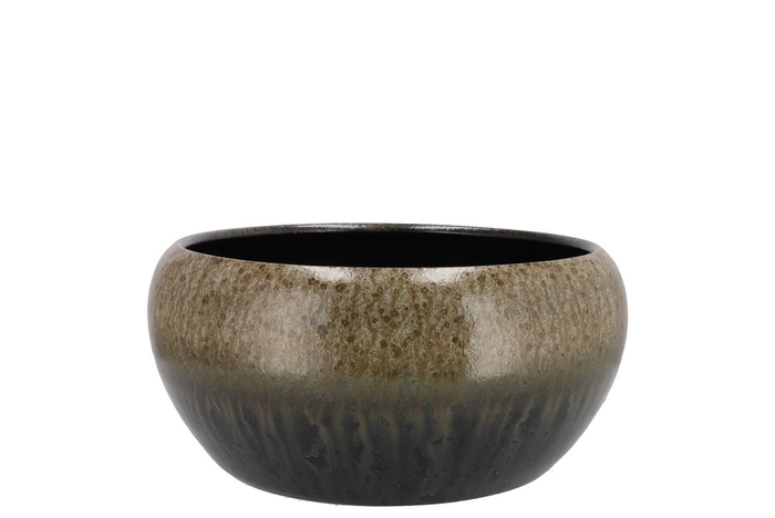 <h4>Jade Forest Green Bowl Round 24x12cm</h4>