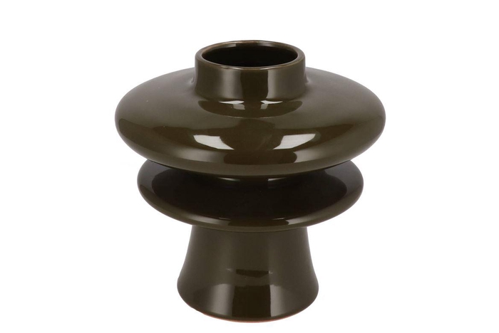 <h4>Oxford Olive Green Vase 20x20x20cm</h4>