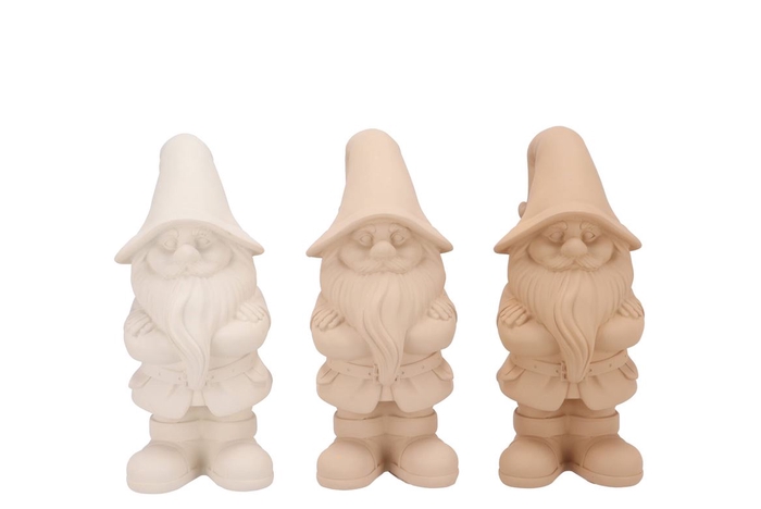 <h4>Gnome Natural Brown Mix Ass 25cm</h4>