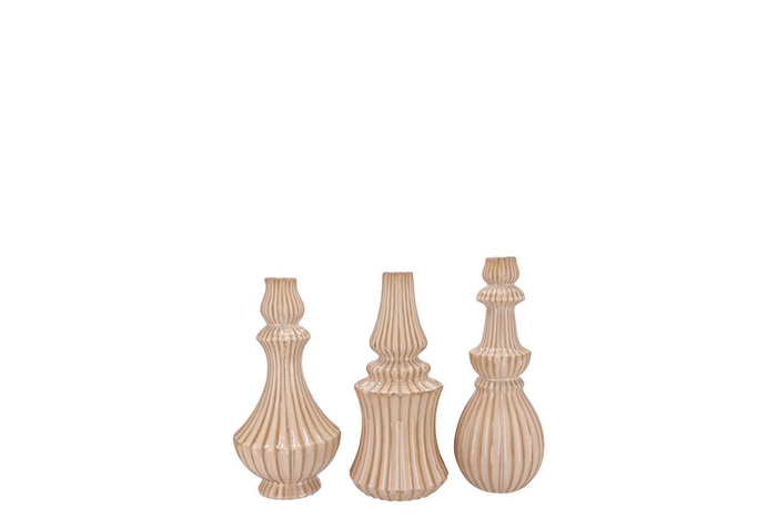 <h4>Mika Cozy Sand Vase Curves Ass 9x16cm</h4>
