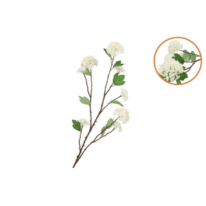 Silk Viburnum White 117cm