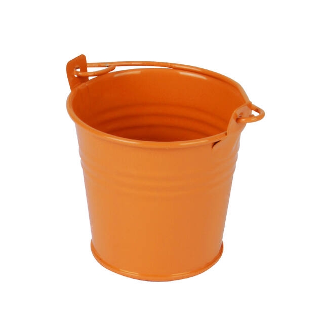 <h4>Bucket Sevilla zinc 6.3xH5.7cm ES5.5 orange gloss</h4>