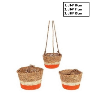 Basket sets Makka hanging basket S/3 d18*13cm