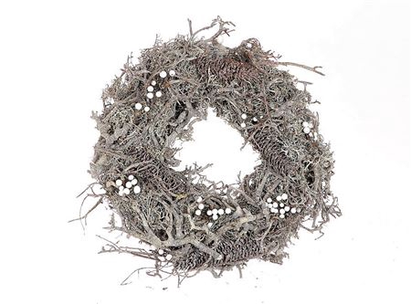 <h4>Wreath Bonsai Pine Berry H10D40</h4>