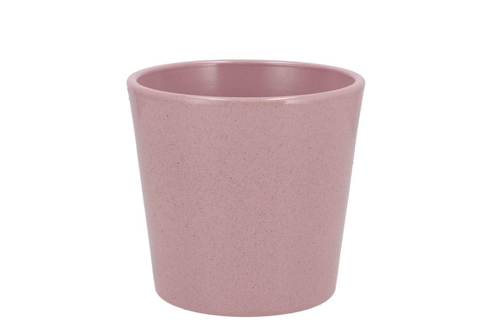 Ceramic Rosa Stone Pot Orchid 14x12,5cm