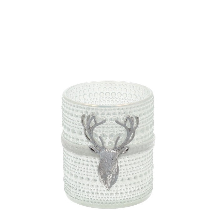 <h4>Kerst Theelicht rendier d08.5*10cm</h4>