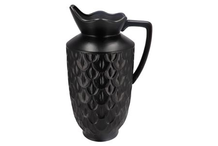 <h4>Inga Boa Black Vase 28x23x46cm Nm</h4>