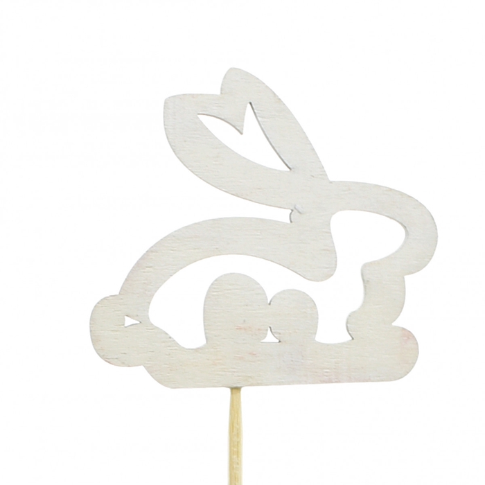 <h4>Easter Sticks 20cm Rabbit wood 6cm</h4>