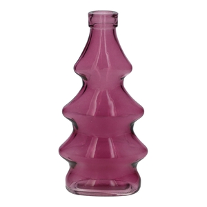 DF02-667173900 - Bottle Borra 10x5.6x20 aubergine transparent