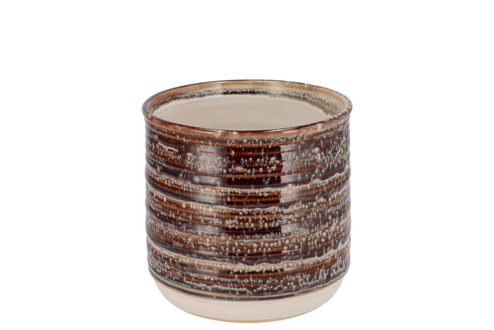 <h4>Bella Brown Pot 12x12x11cm</h4>