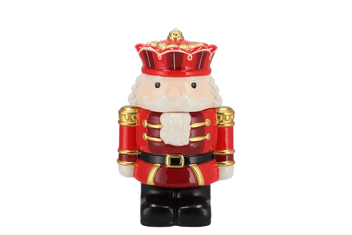 Jolie Wild Red King Jar 18x13x28cm
