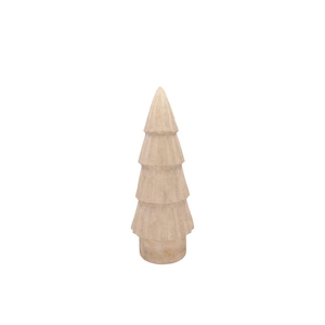 Porto Pine Tree Antique Gold 17x17x38cm Nm