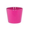 Ceramic Pot Pink Shiny 13cm