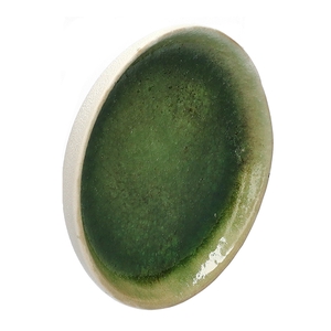 DF03-741310900 - Plate Esencia d14.5xh2.5 green/white