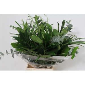 07 Bqt Kerstmis Foliage Green