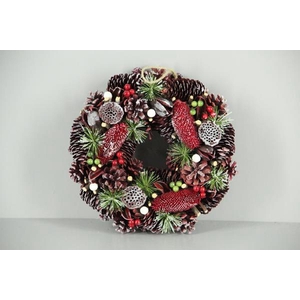 Wreath Christmas 30cm (16146)