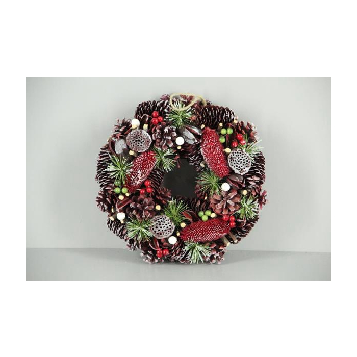 <h4>Wreath Christmas 30cm (16146)</h4>