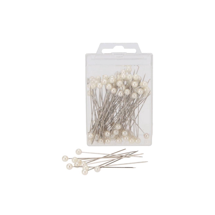 <h4>Pearl Pin 60mm White P/100</h4>