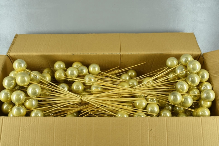 <h4>Stick Ball C. Ø6 Gold Pearl</h4>