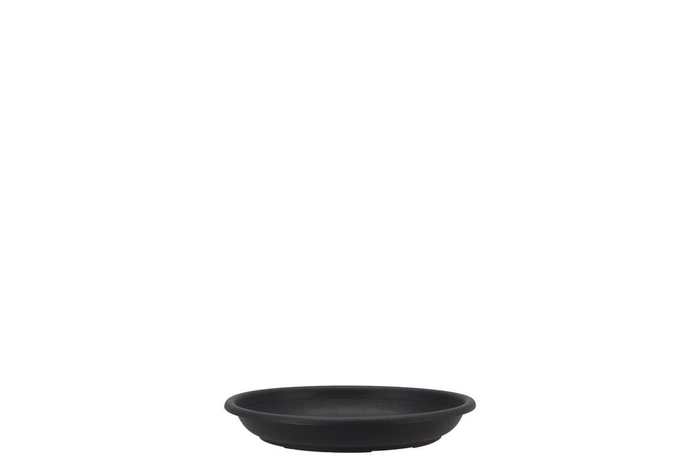 <h4>Floristry Plate 18cm P/10 Black</h4>