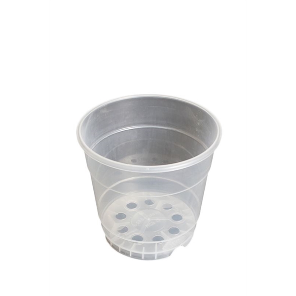 <h4>Plastic pot 12 cm transparant</h4>