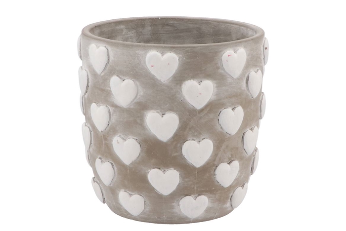 <h4>Love Amore Single White Pot Ass P/1 17x17x16cm Nm</h4>